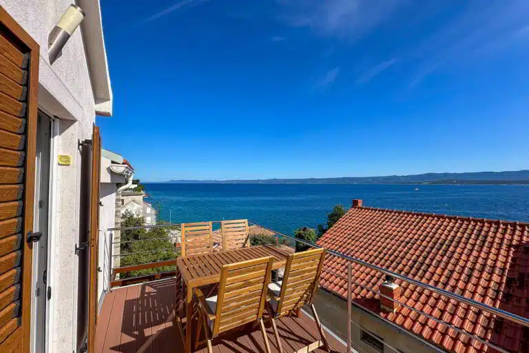 Sea Pearl Penthouse Apartment balcony with sea view