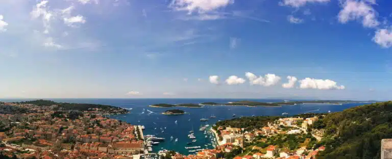 Town Hvar on island Hvar